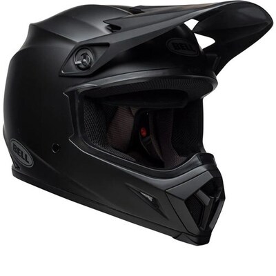 Bell MX-9 MIPS Solid Matte Helmet - Black - XS