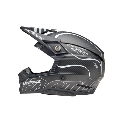 Bell Moto-10 Spherical Fasthouse Raven Helmet - Black/White