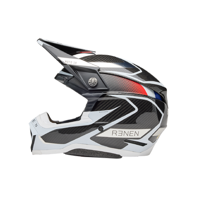 Bell Moto-10 Spherical Renen Raycon LE Helmet - Black/White