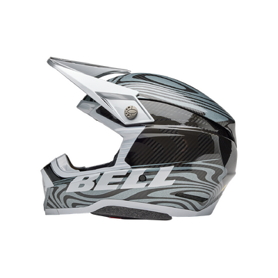 Bell Moto-10 Spherical Cortex Helmet - Silver/Grey