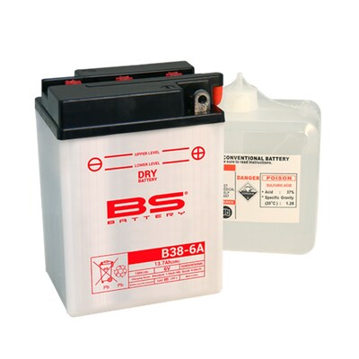 BS Battery Dry - B38-6A Battery - Inc Acid - Un2796/Class 8 - II