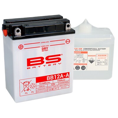 BS Battery Dry - Bb12A-A Battery - Inc Acid - Un2796/Class 8 - II