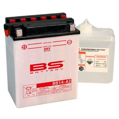 BS Battery Dry - Bb14-A2 Battery - Inc Acid - Un2796/Class 8 - II