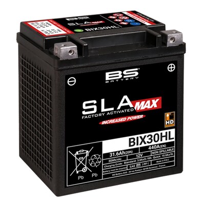 BS Battery Sla Max - Bix30Hl Battery - FA - Un2800/Class 8