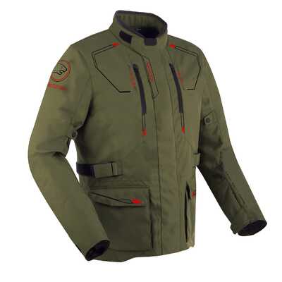 Bering Voyager Jacket - Khaki