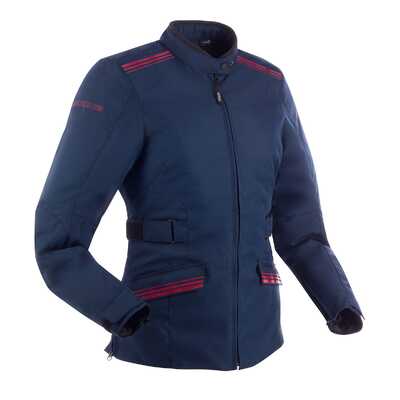 Bering Ladies Shine Jacket - Navy/Burgundy