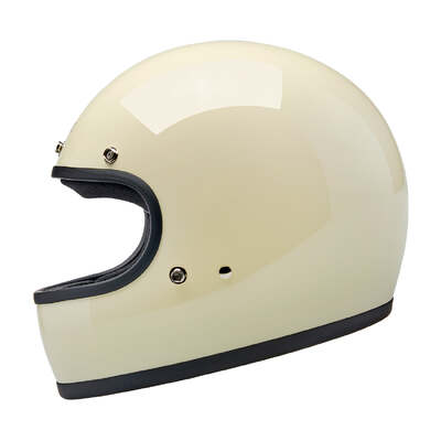 Biltwell Gringo ECE R22.06 Helmet - Gloss Vintage White