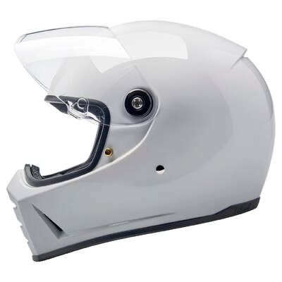 Biltwell Lane Splitter ECE R22.06 Helmet - Gloss White