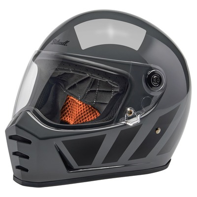 Biltwell Lane Splitter ECE 22.06 Helmet - Storm Grey Inertia