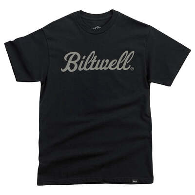 Biltwell Script Grey Tee