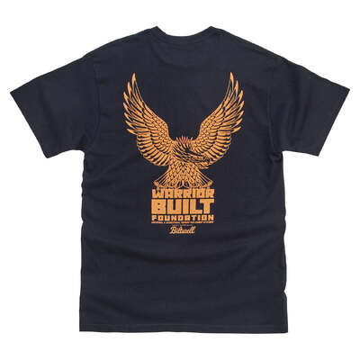 Warrior Built Eagle Tee - Black