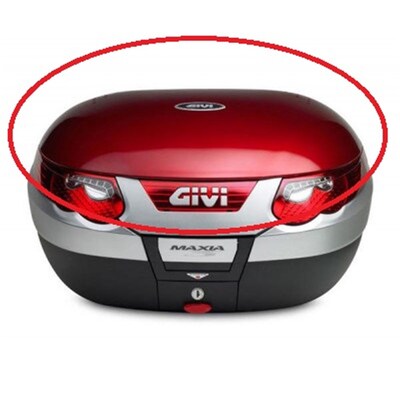 Givi E55 Cover Painted Red Metallic