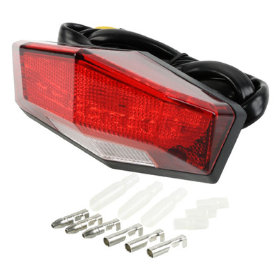 DRC Tail Light Edge 2 - Universal - Red Lens