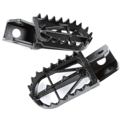 DRC Footpegs Wide Low -5Mm - Wr250R/X - 50Mm Crmo Black