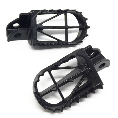 DRC Footpegs Wide - Klx125/150,D-Tracker125 - 50Mm Crmo Black