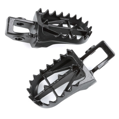 DRC Footpegs Wide High +5Mm - Ktm250 Sx/Sxf'16- - 50Mm Crmo Black