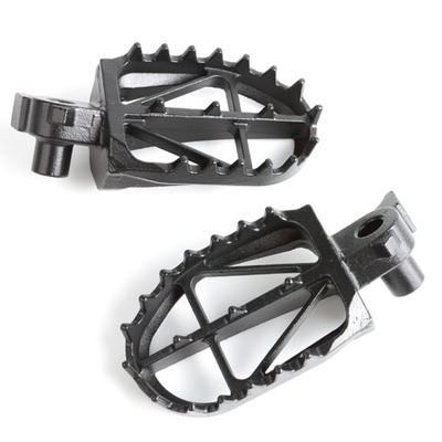 DRC Footpegs Ultrawide - Yz/Wr250F/450F,Yz125/250 '99- - 57Mm Crmo Black