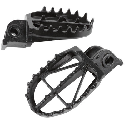 DRC Footpegs Ultrawide - Ktm125-525'98-,950S-Enduro All,990Adventure All - 57Mm Crmo Black