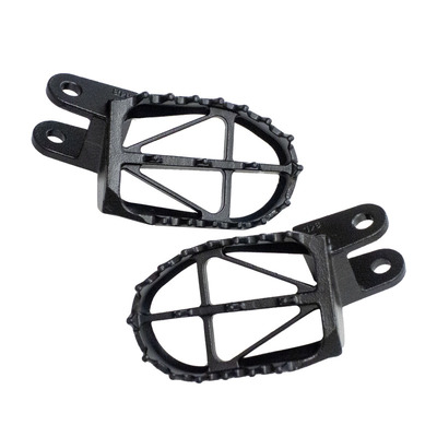 DRC Footpegs Ultrawide - Crf1000L, Xr400/600/650R/650L - 57Mm Crmo Black