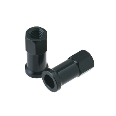 DRC Rim Lock Nuts - 2 Pcs - Black