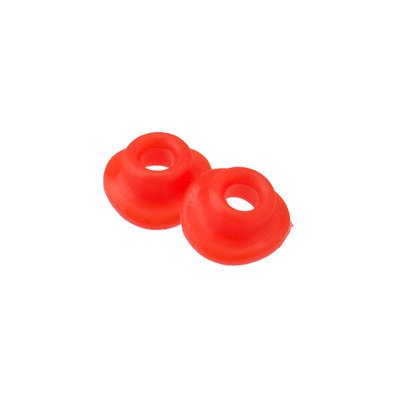 DRC Air Valve Grommets - Red - 2 Pcs