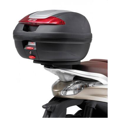 Givi Specific Monolock Rear Rack - Piaggio Beveryly 125Ie/300Ie/350 10-20 (Use With Monolock Case Plate)