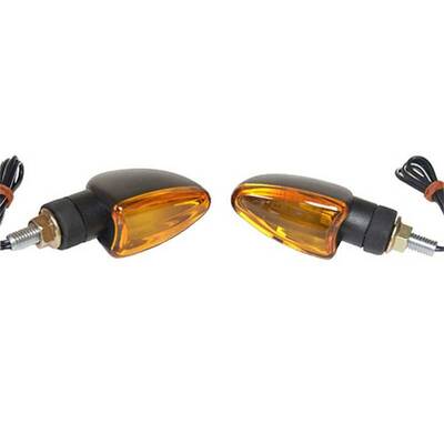 EMGO Roadhawk 1 Indicator - Black/Amber