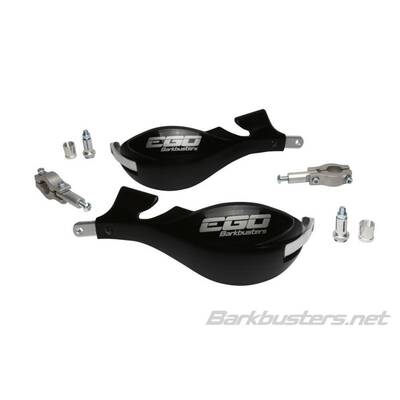 Barkbusters Ego Mini Handguards  - Straight 22mm - Black