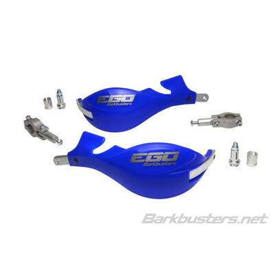 Barkbusters Ego Mini Handguards  - Straight 22mm - Blue