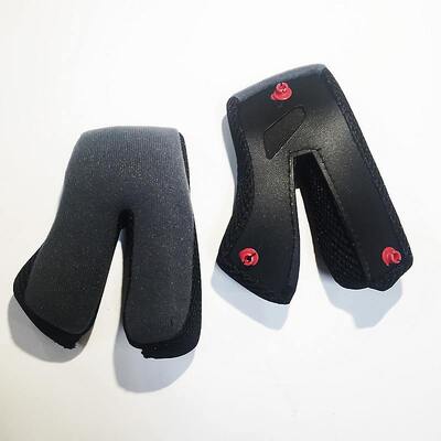 Fox V1 Cheek Pads - Black - 2XL