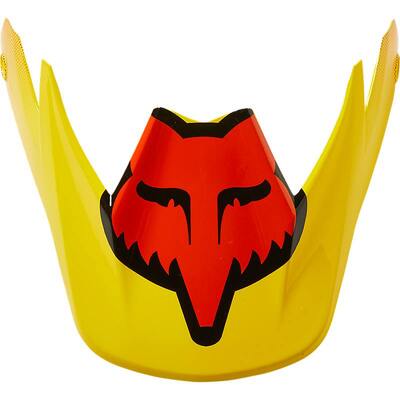 Fox V3 40Yr LE Replacement Visor - Yellow - OS