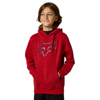 Fox Youth Legacy Pull Over Fleece - Chili