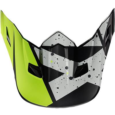 Fox V2 Nirv Visor - MX17 - Grey/Yellow - OS