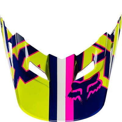 Fox MX17 V1 Falcon Visor - Navy/Yellow