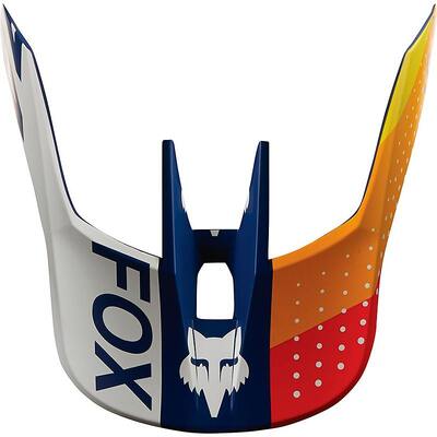 Fox V3 Draftr Visor - MX18 - Blue - OS