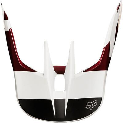 Fox V3 Preest Visor - MX18 - Dark Red - OS