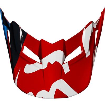 Fox MX18 V1 Race Visor - Red