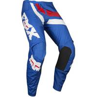 Fox Youth 180 Cota Pants - White/Blue/Red