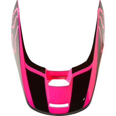 Fox Youth MX19 V1 Przm Visor - Black/Pink - OS