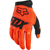 Fox Youth Dirtpaw Race Flo Orange Gloves