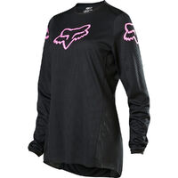 Fox Womens 180 Prix Black and Pink Jersey