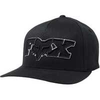 Fox Ellipsoid Flexfit Hat - Black - S/M