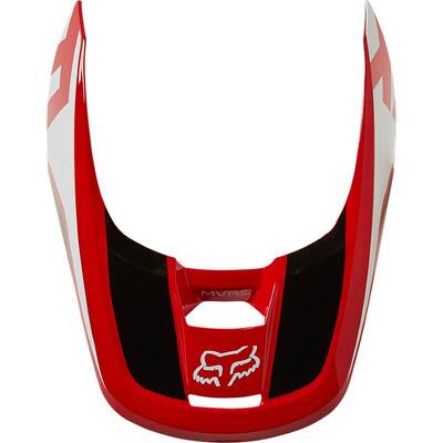 Fox Youth V1 MX19 Prix Visor - Flame Red