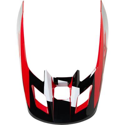 Fox Youth V2 Hayl Visor - Flame Red - OS