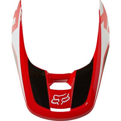 Fox Youth V1 Prix Visor - MX19 - Flame Red - OS