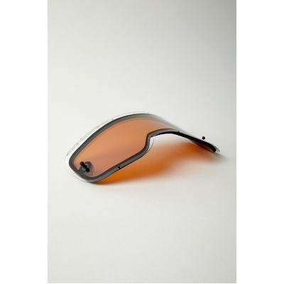 Fox Airspace Main II Dual Lexan Lens - Orange - OS