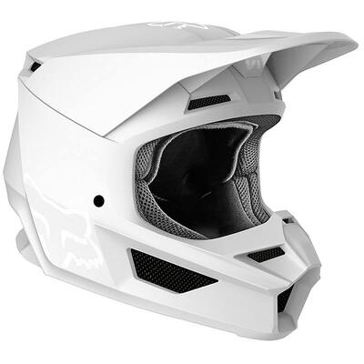 Fox V1 Helmet - Matte White - 2XL