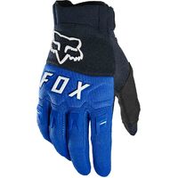 Fox 2022 Dirtpaw Blue Gloves