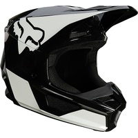 Fox V1 Revn Black White Helmet