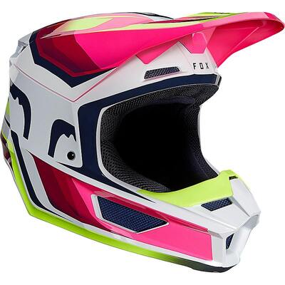 Fox V1 Tro Helmet - Fluro Yellow - XL